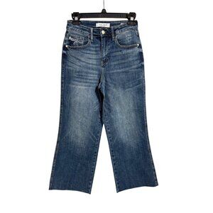 Judy Blue Wide Leg Crop Jeans Size 5‎ / 27